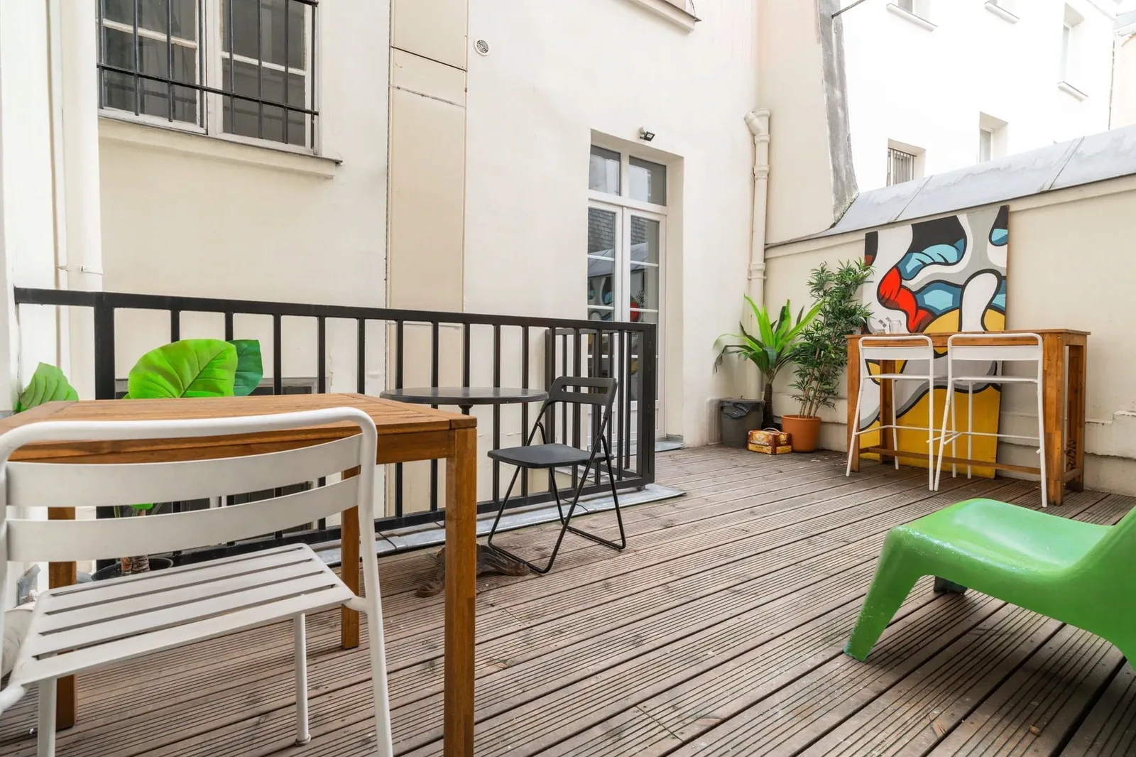 Sora Sentier, Terrasse et espace extérieur, Paris 2e