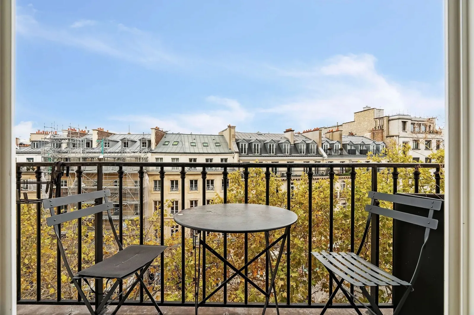Sora Tronchet , Terrace and outdoor space, Paris 8e