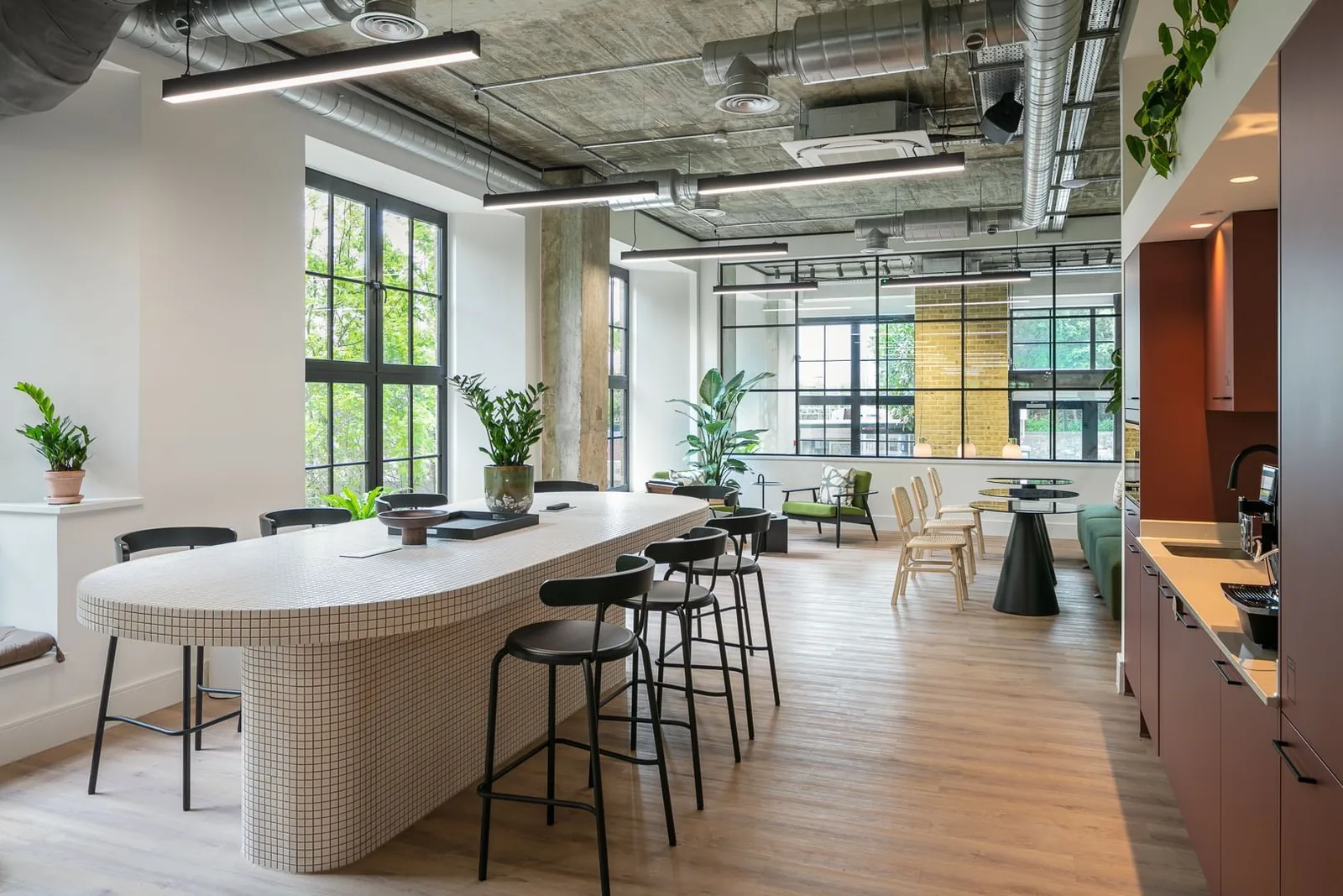 Spacemade - Riley Studios, Cafétéria, Londres