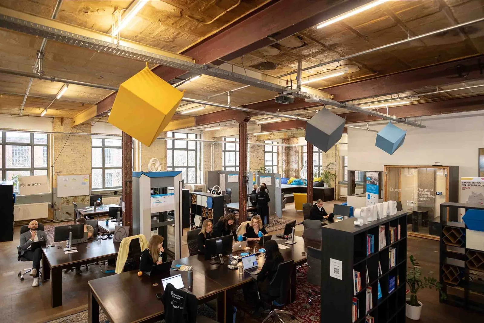 SpinLab, Großraumbüro, Leipzig