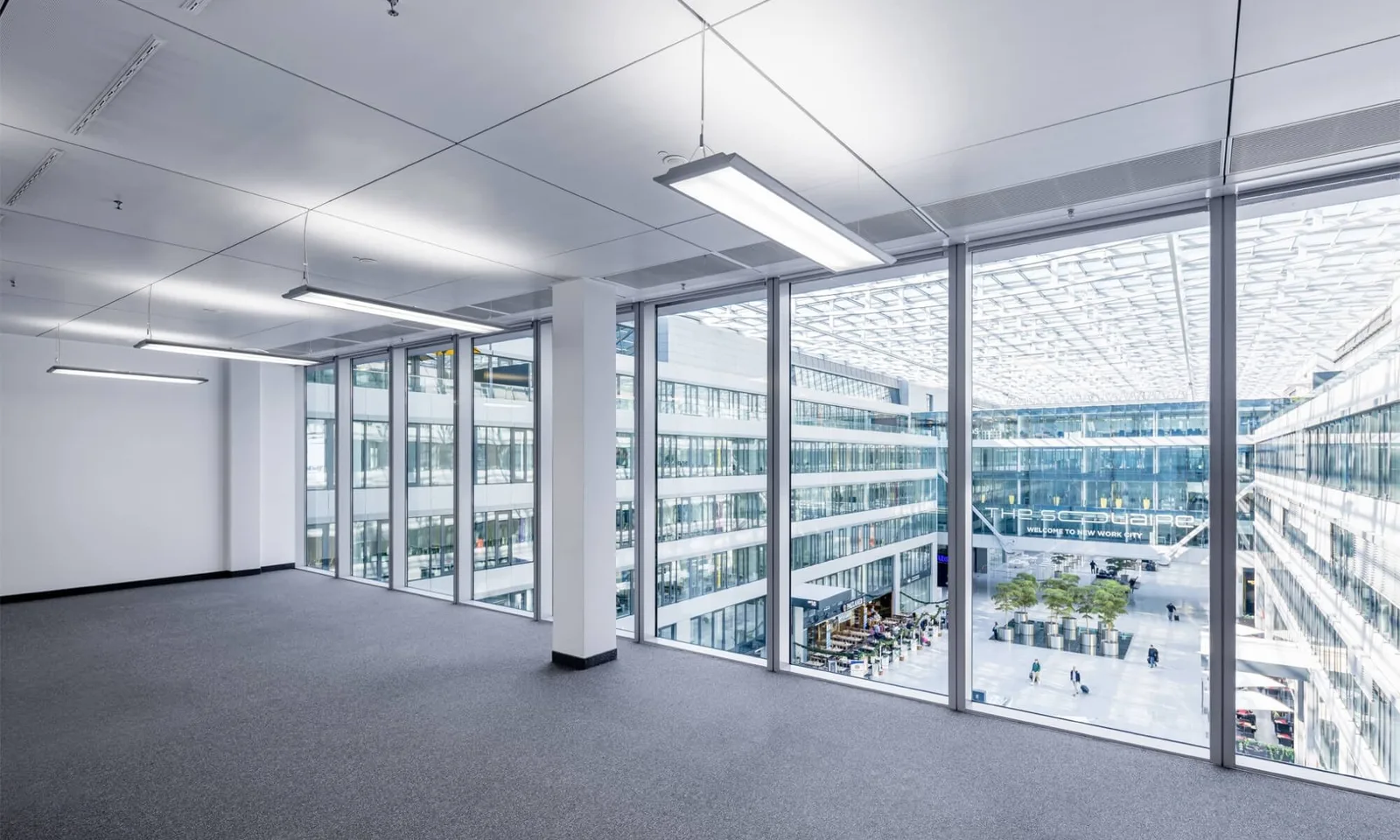 The Squaire, Open-plan office, Frankfurt am Main