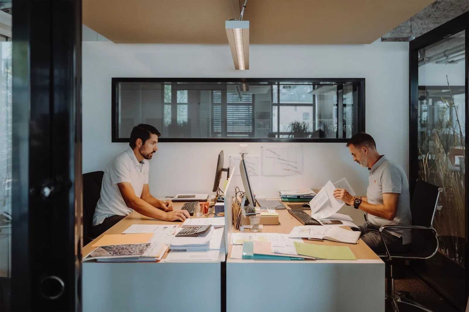 Square du Rhône, Private office, 2 desks, Annecy