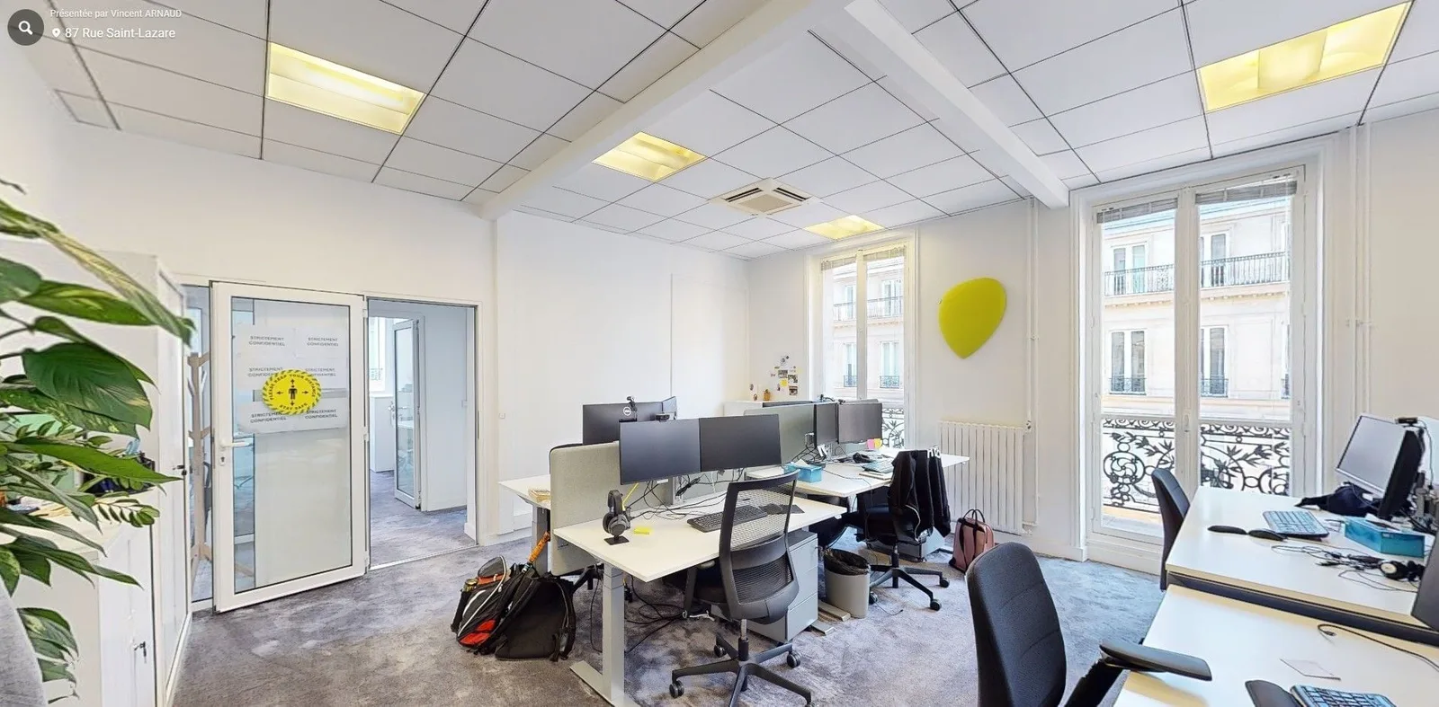 Symphony Mogador, Private office, 6 desks, Paris 9e