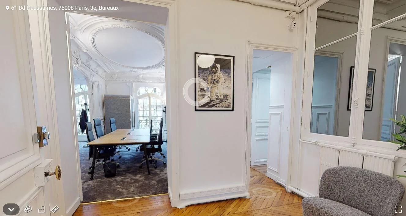 Symphony Partners 72 Haussmann, Meeting room for 6 people, Paris 9e
