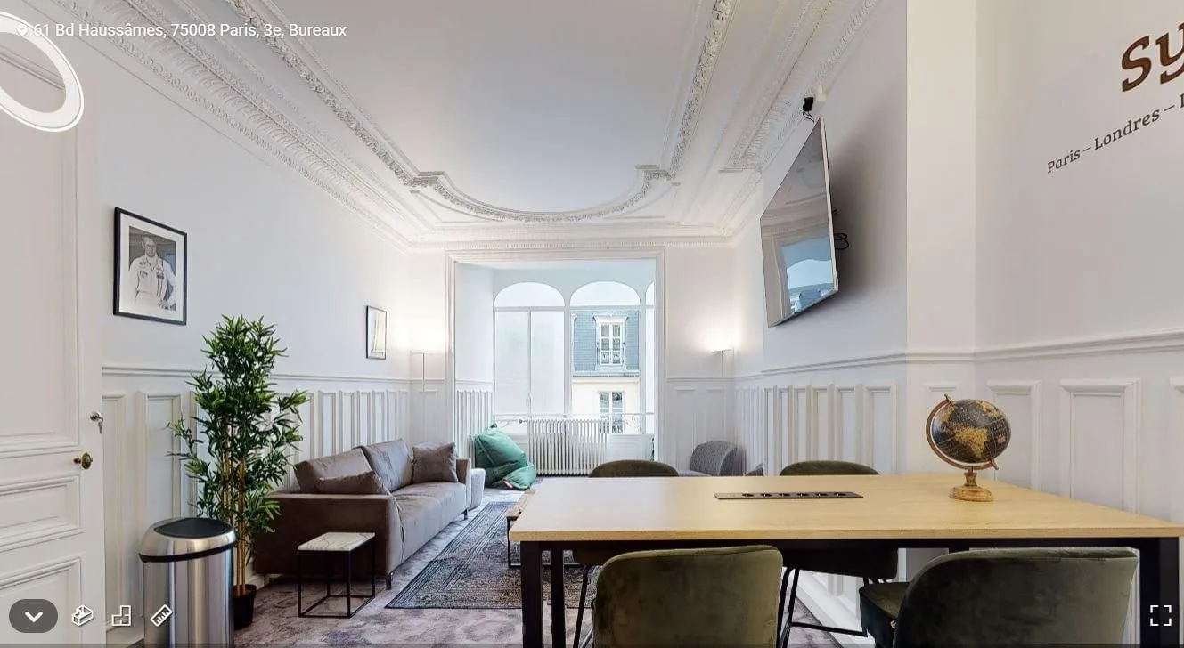 Symphony Partners 72 Haussmann, Meeting room for 6 people, Paris 9e
