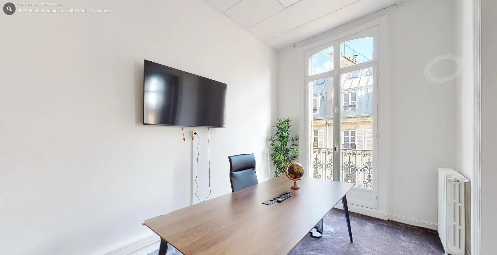 Symphony Penthièvre, Privatbüro mit 1 Arbeitsplatz, Paris 8e