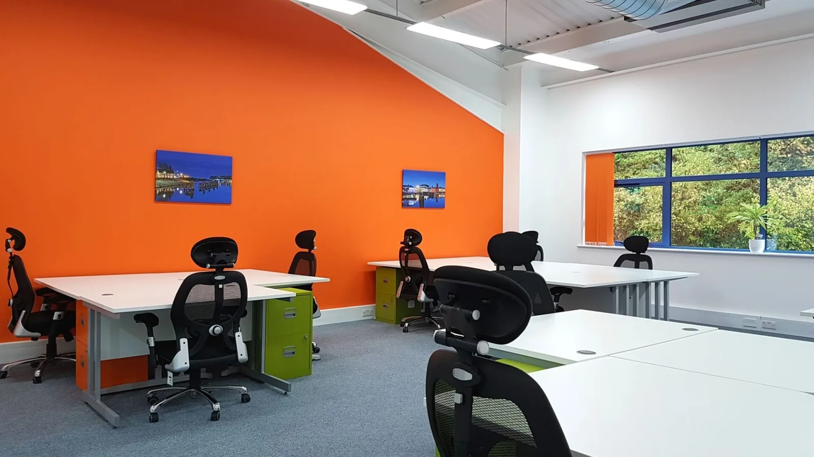 Tec Marina, Open-plan office, Penarth