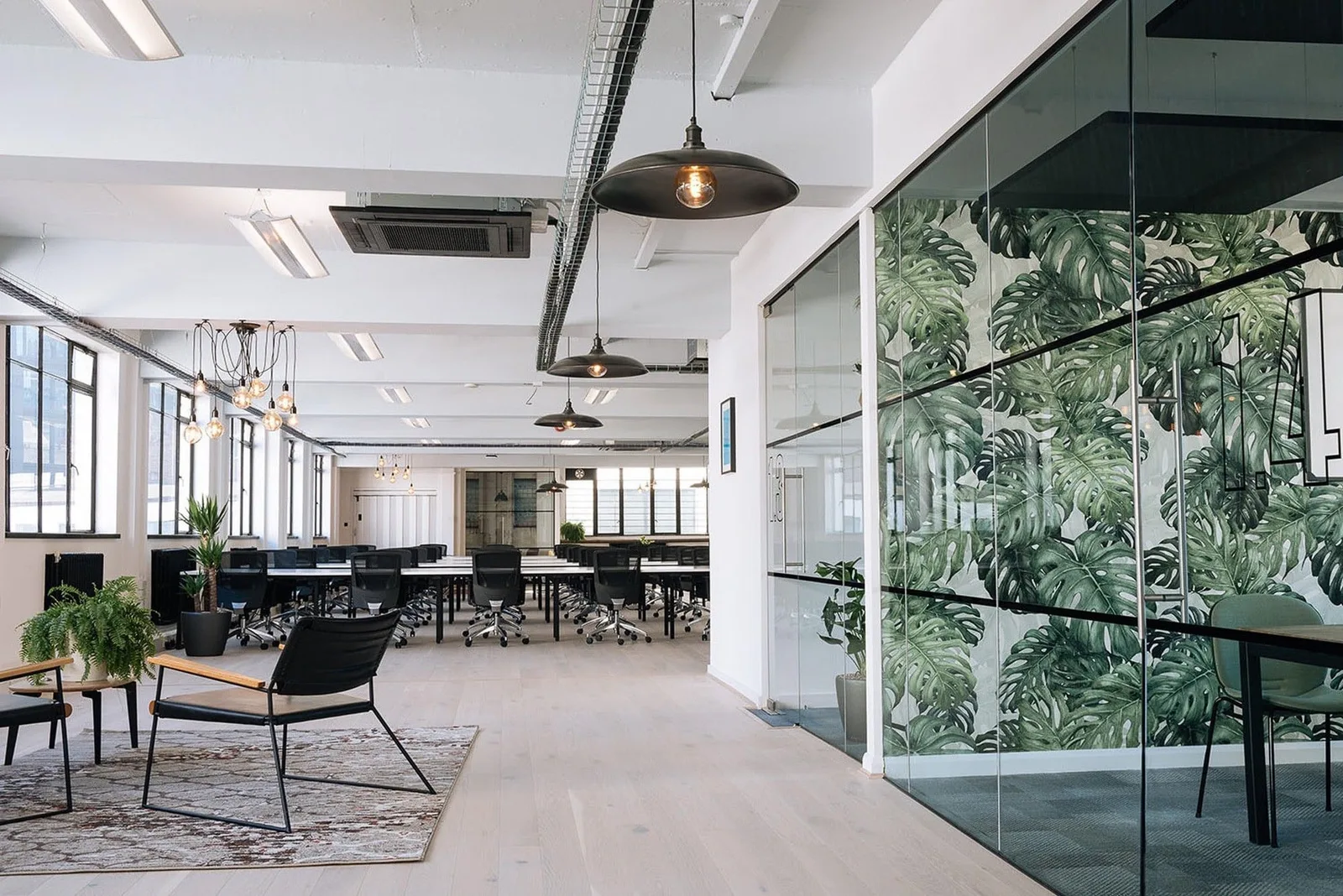 Techspace Shoreditch South, Open-plan office, London