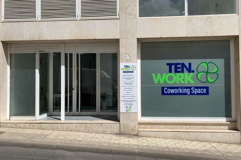 Tenwork, Fachada do edifício, Santa Cruz de Tenerife