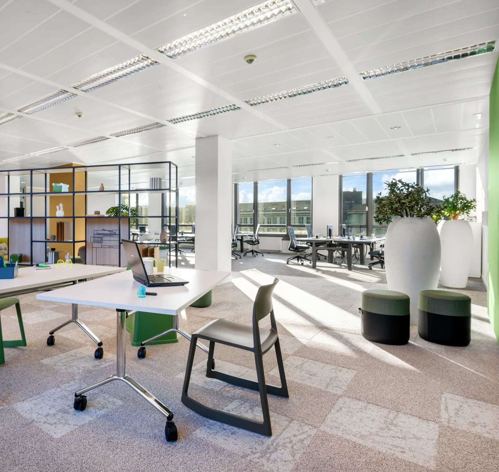 TH50 Coworking, Großraumbüro, Frankfurt am Main