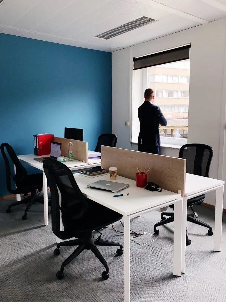 TOPOS Louise, Private office, 4 desks, Brussels