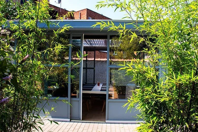 TOPOS Merode, Terras en buitenruimte, Etterbeek