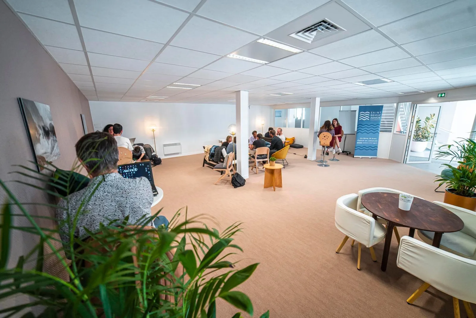 Totem de l’innovation, Espace de coworking, Saint-Brieuc