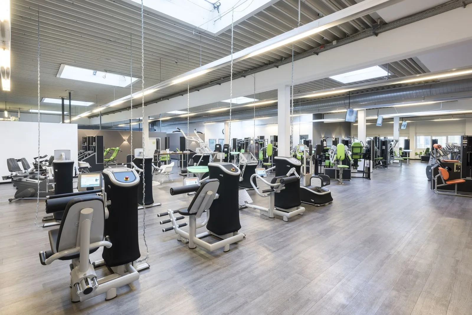 Trakehner Bürohaus, Fitness room, Frankfurt am Main