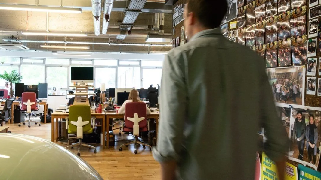 The Trampery Old Street, Open-plan office, London