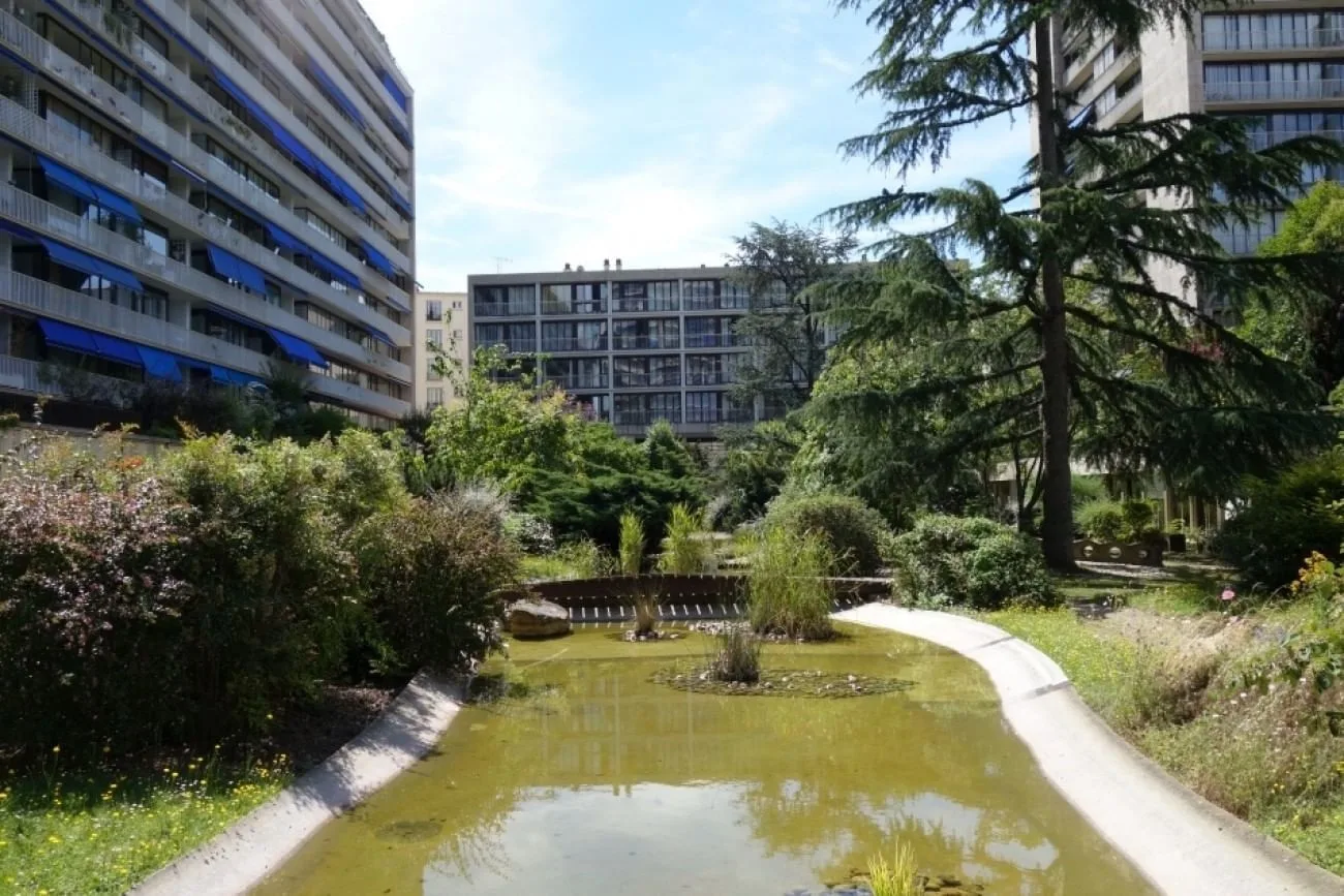 Le Trêfle - Marcel Sembat, Terrasse et espace extérieur, Boulogne-Billancourt
