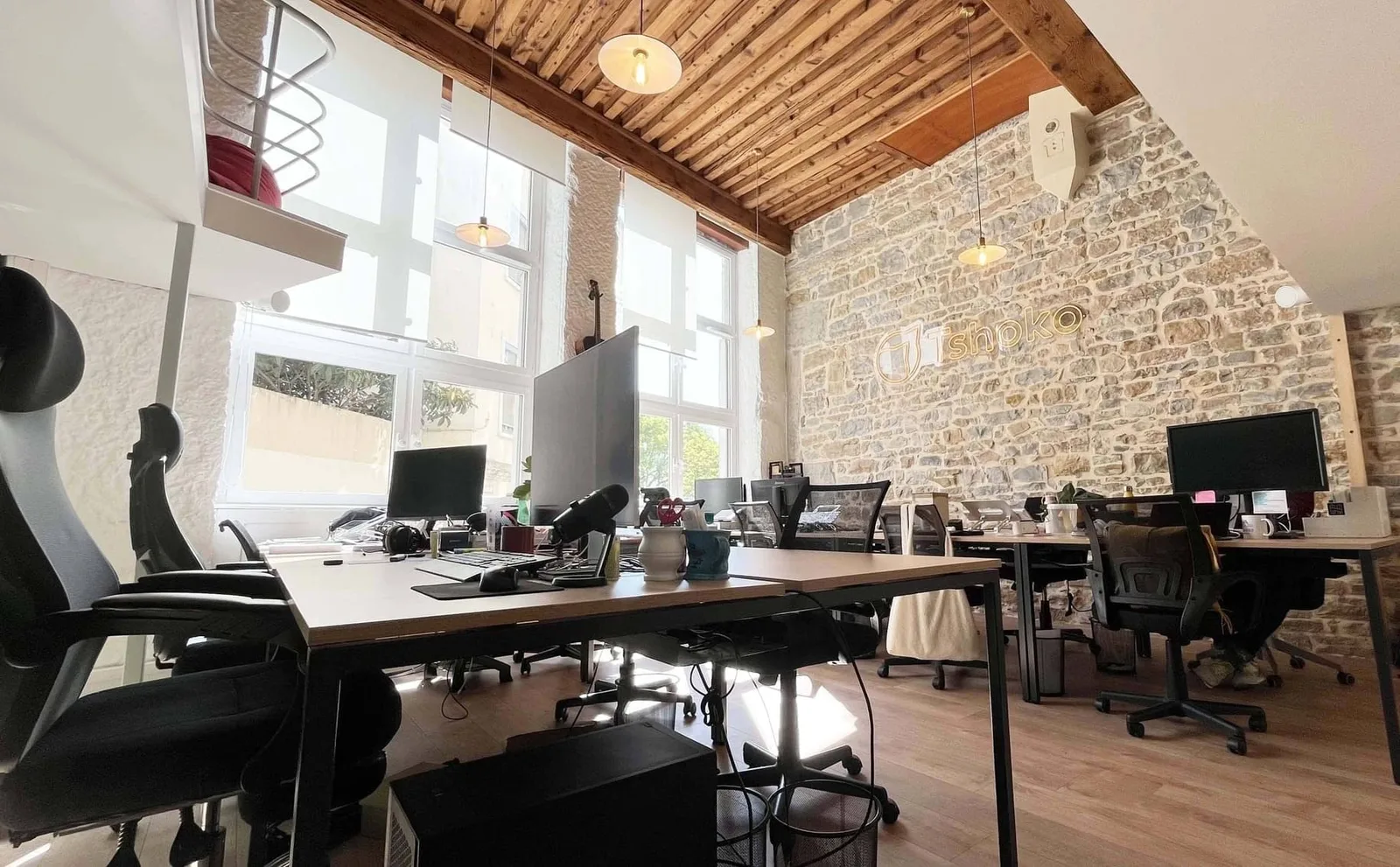 Tshoko Office, Open-plan office, Lyon 1er