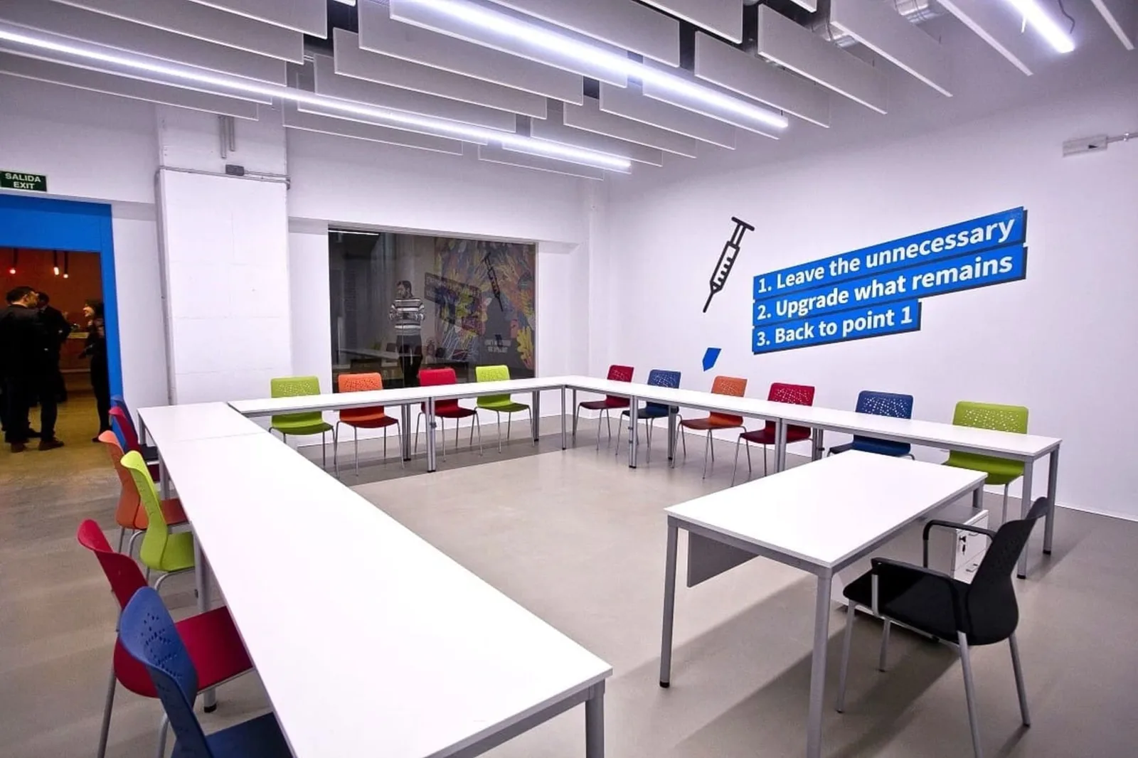 ULab Ideas Meeting Point, Sala de formação para 21 pessoas, Alacant
