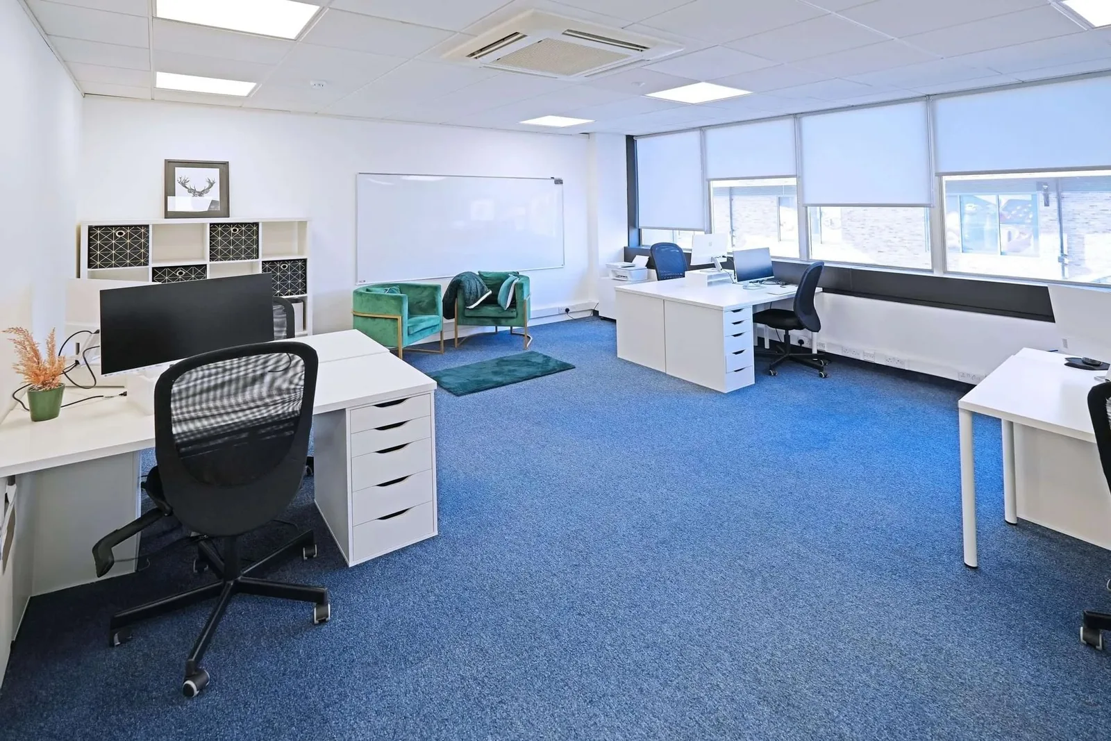 The Union Building, Private office, 4 desks, Norwich