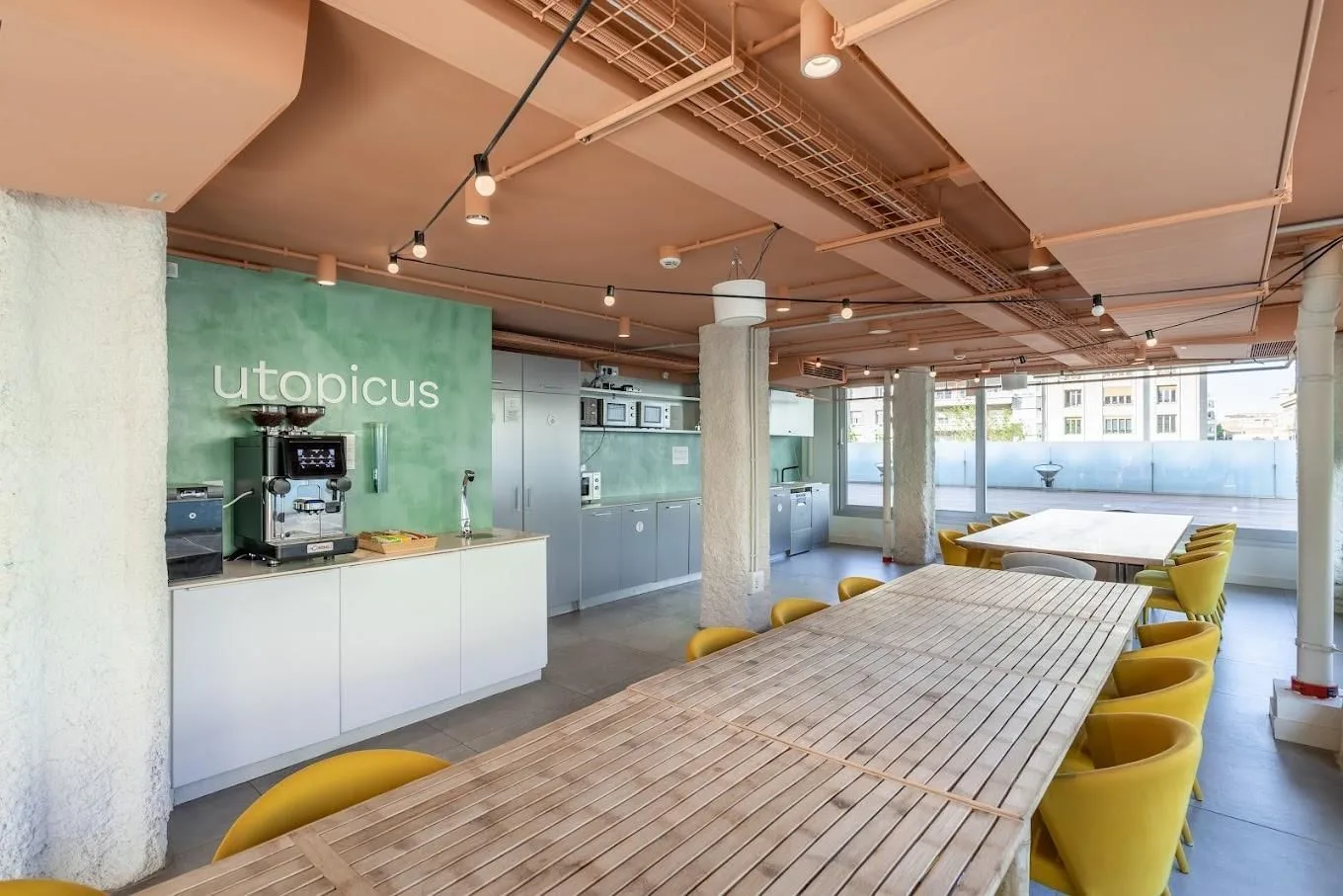 Utopicus Gal·La Placídia, Cafetaria, Barcelona