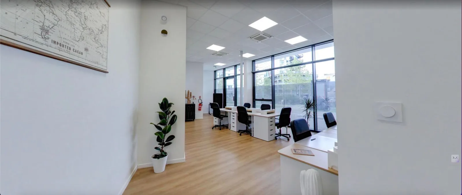 Vacouva Euronantes, Open-plan office, Nantes