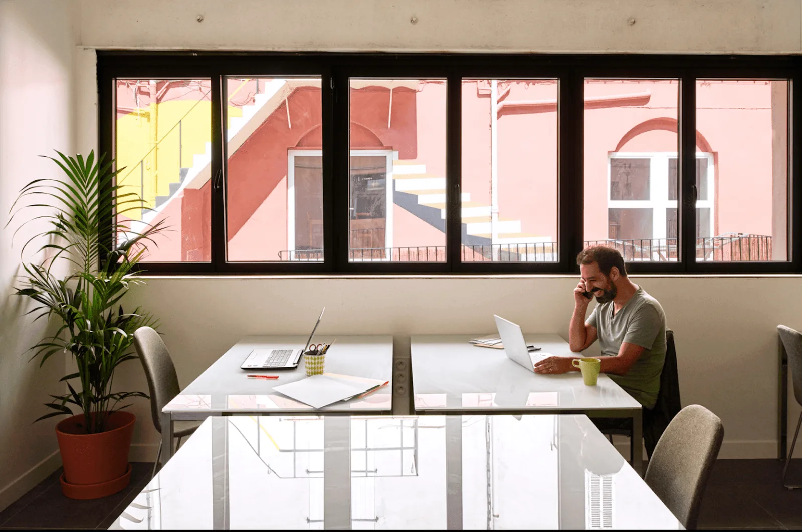 Vertigo Coworking Vieux port, Open-plan office, Marseille 1er