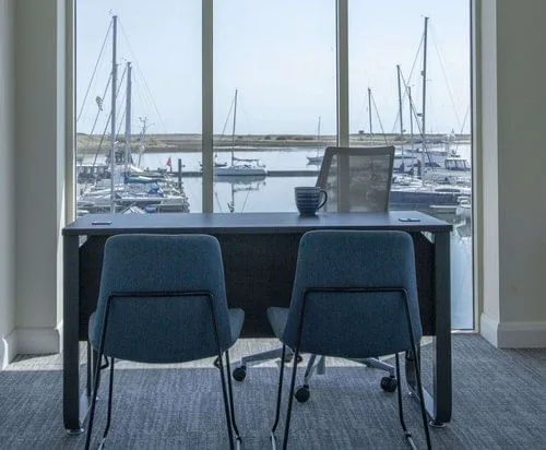 The View, Private office, 1 desk, Swords