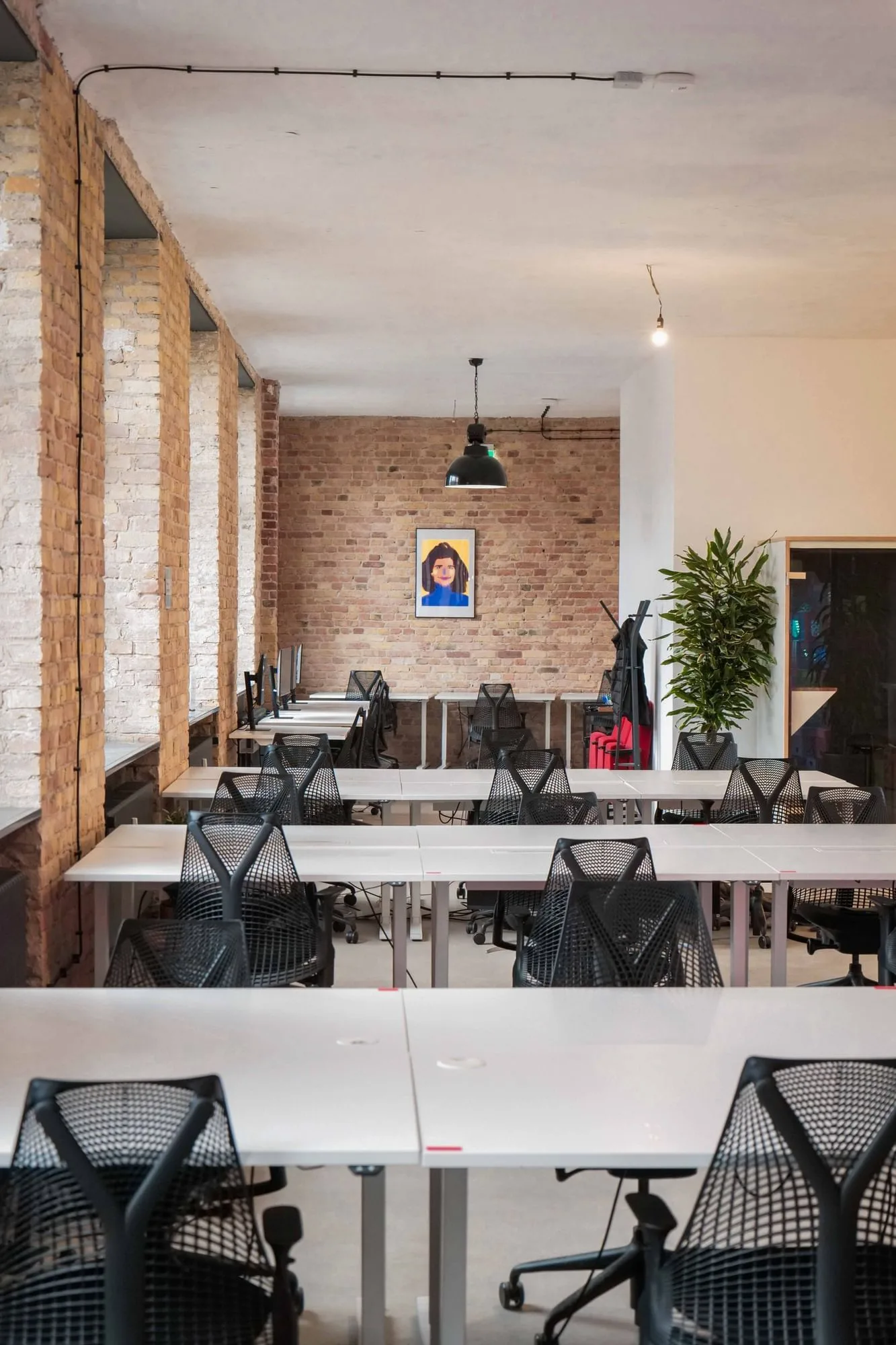 w3 Hub, Open-plan office, Berlin