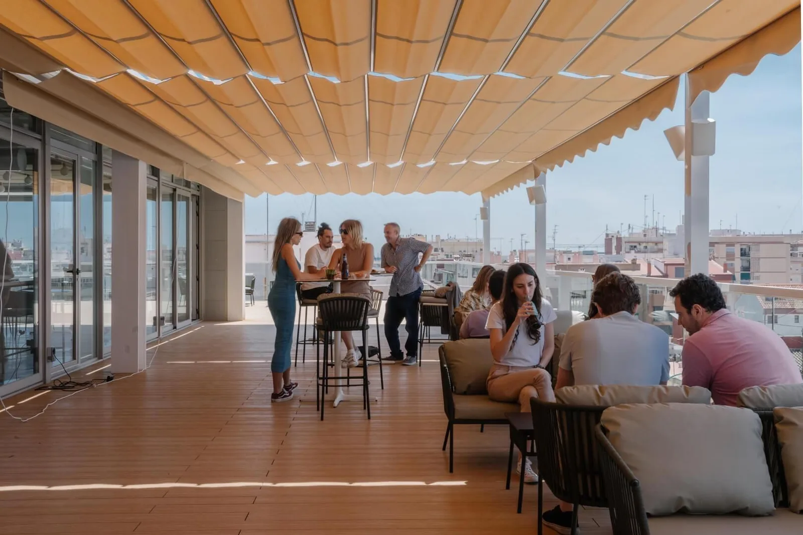 Wayco Cabanyal, Terrasse et espace extérieur, Valence