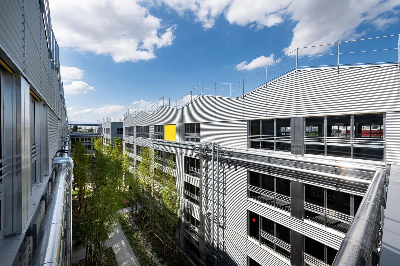 Wellio Cité Numérique, Building facade, Bègles
