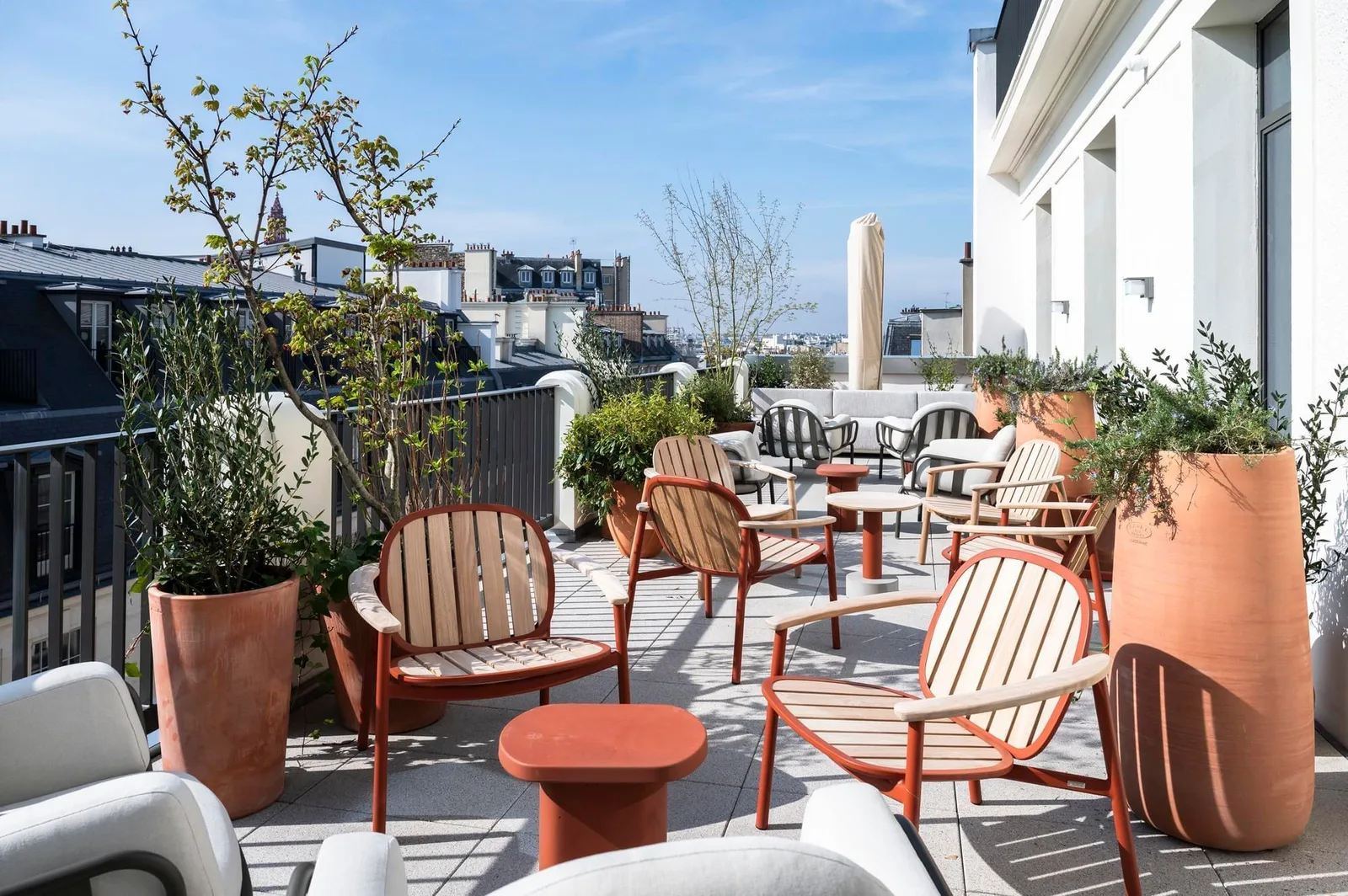 Wellio Saint-Lazare, Terrace and outdoor space, Paris 8e