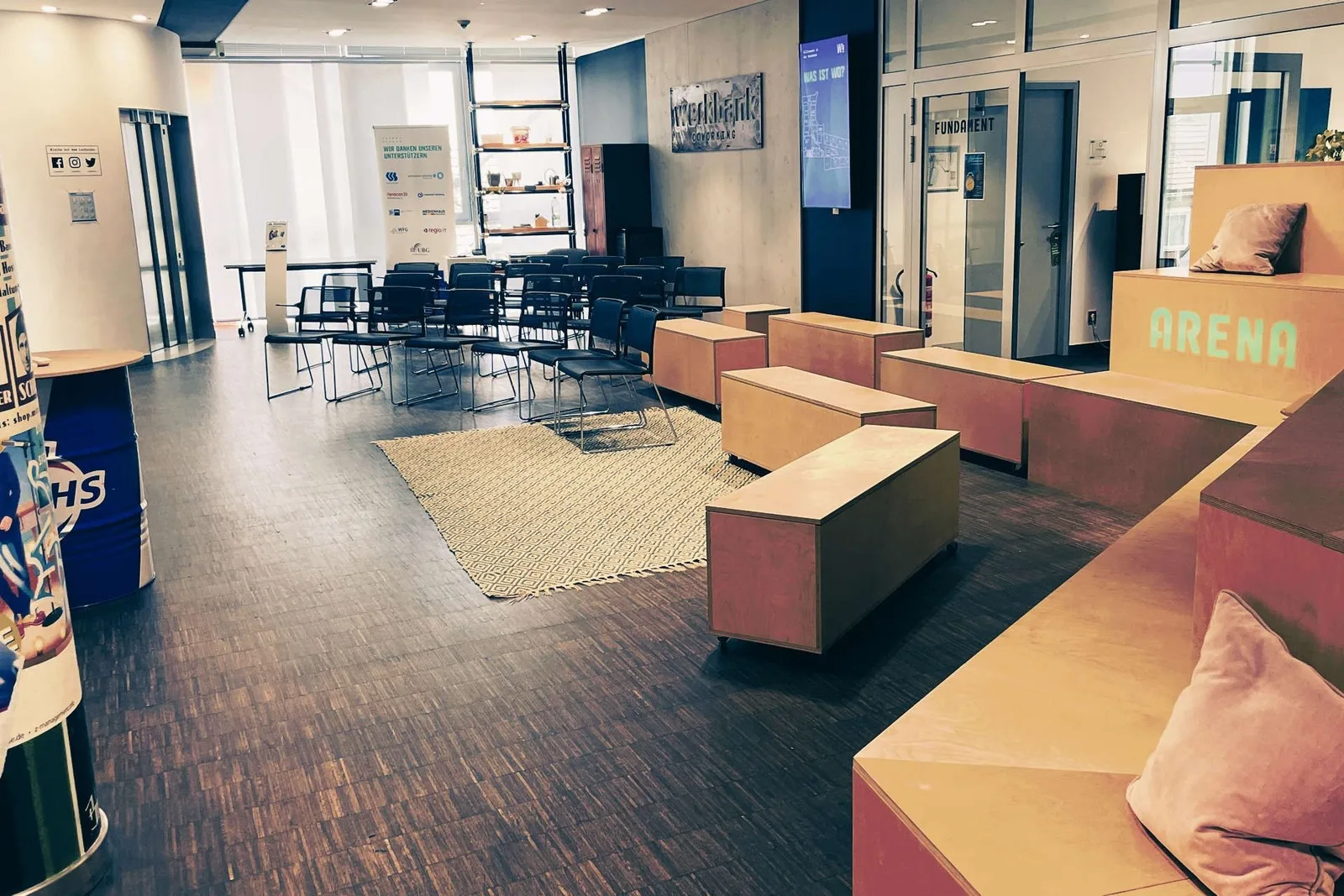 Werkbank Coworking, Auditorium, 25 seats, Heinsberg