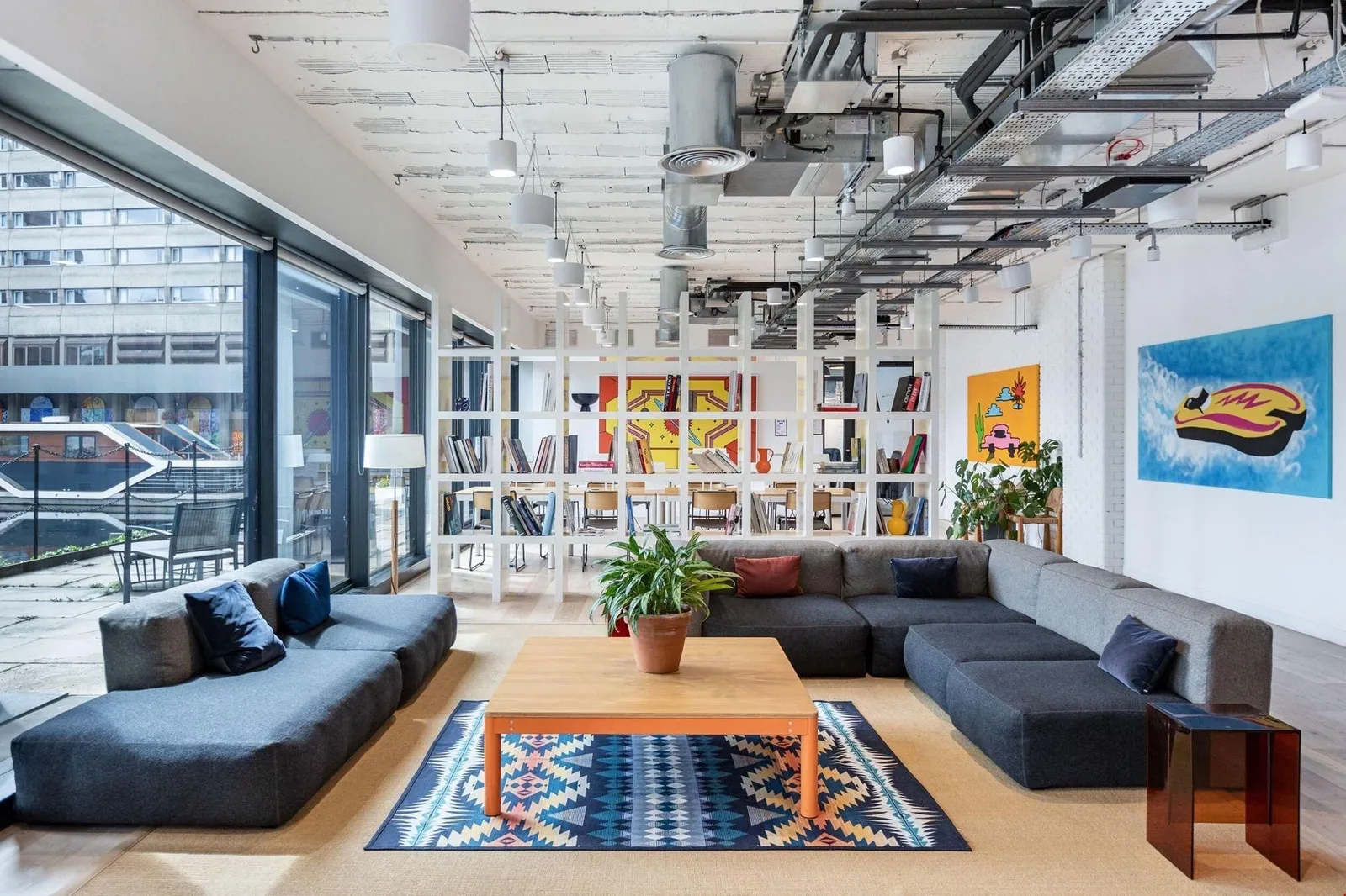 WeWork 1 St Katharine's Way, Lounge, London