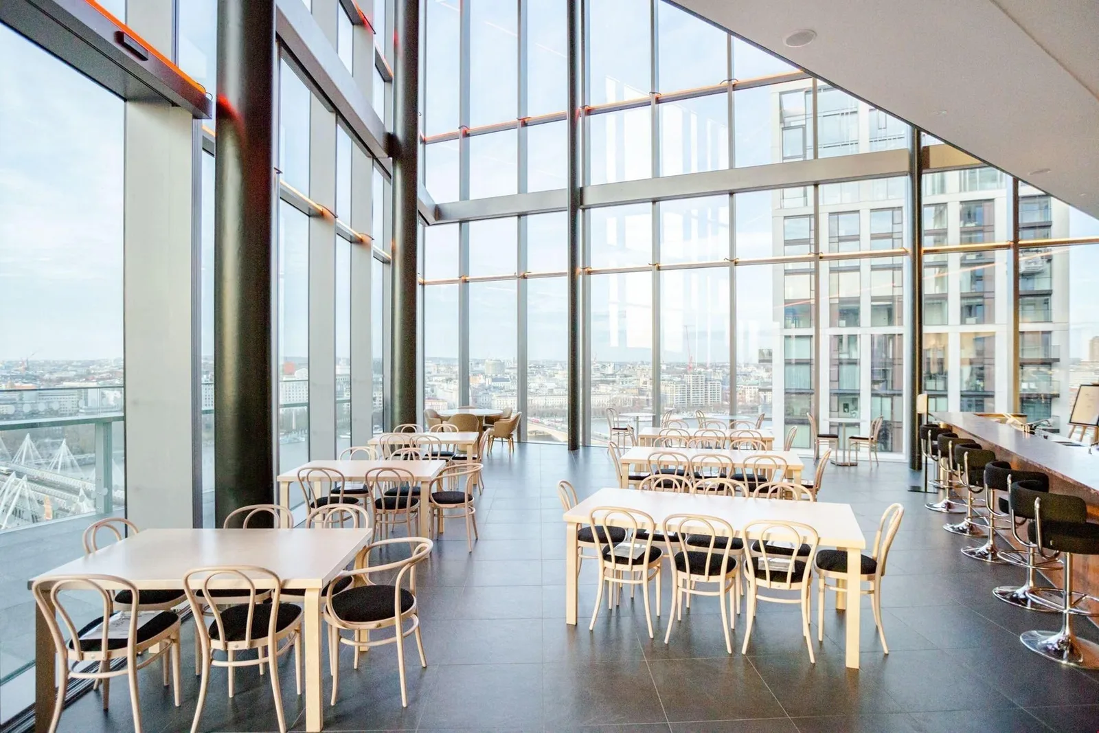 WeWork 10 York Rd, Cafeteria, London