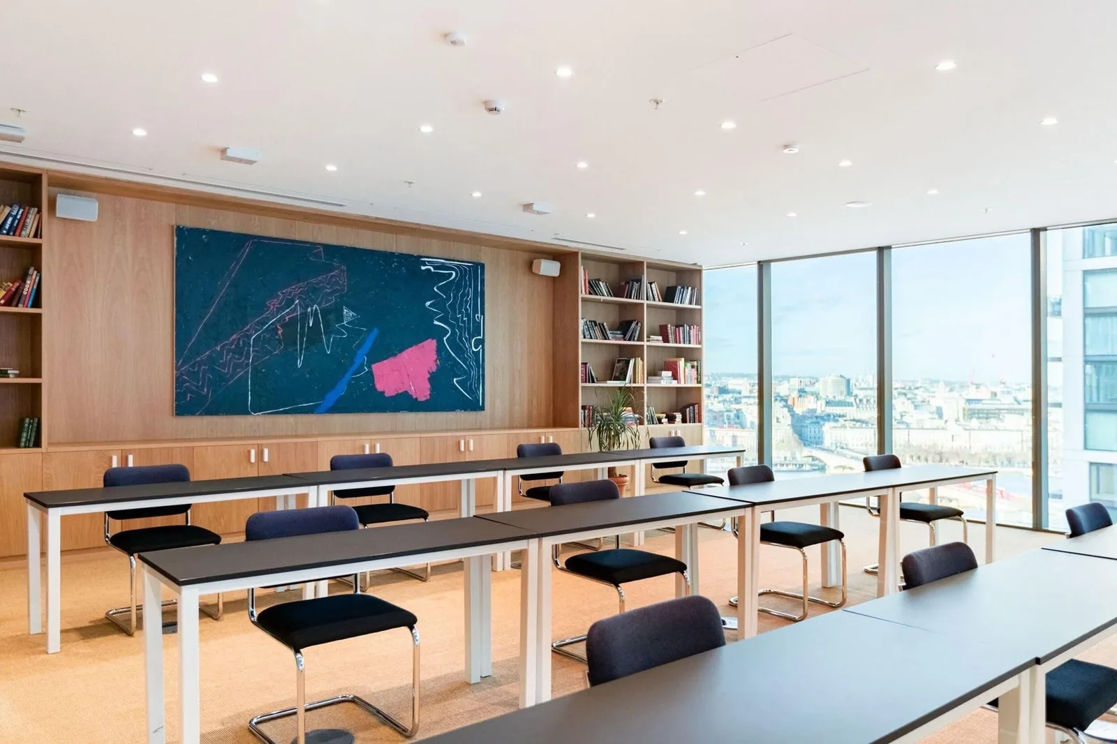 WeWork 10 York Rd, Training room for 15 people, London