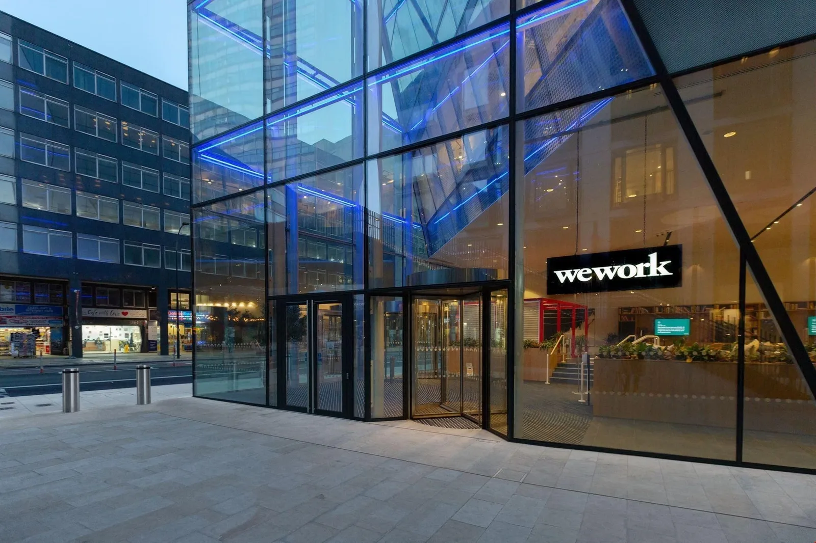 WeWork 10 York Rd, Building facade, London