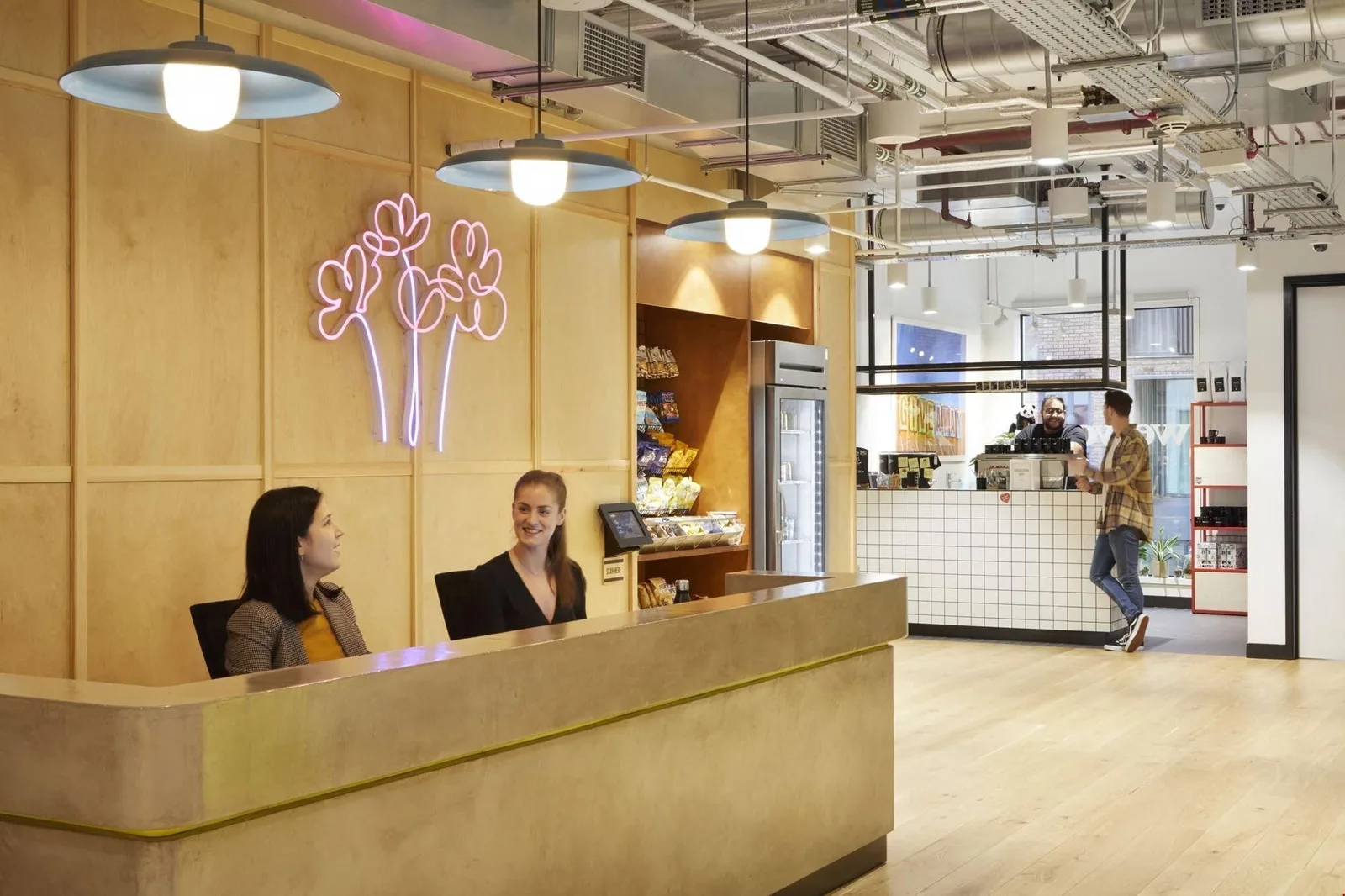 WeWork 145 City Road, Reception, London