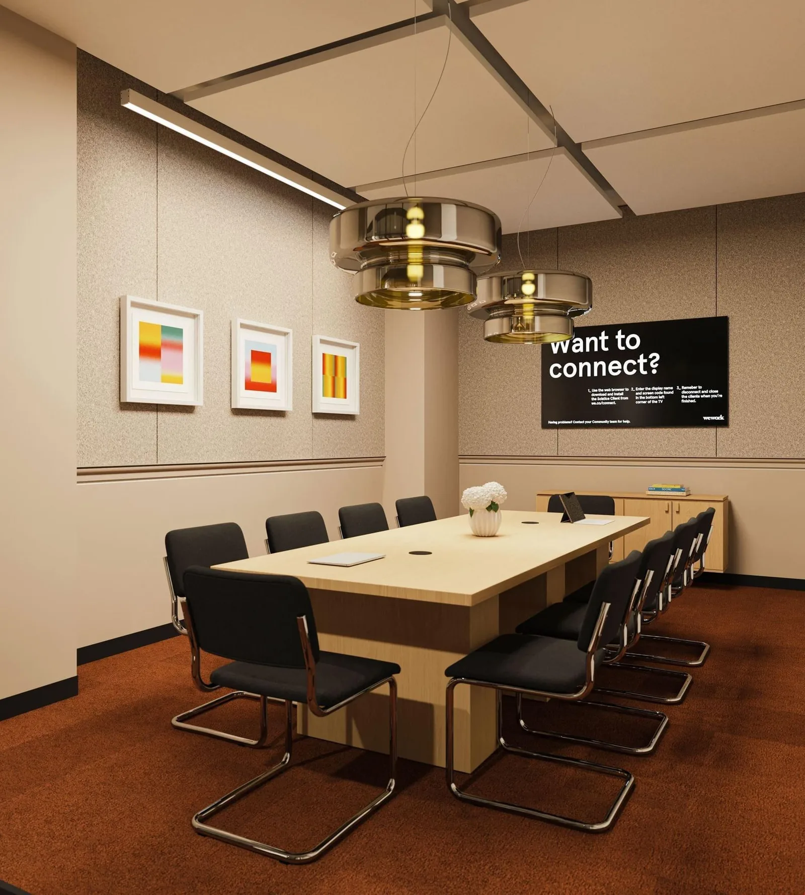 WeWork 16 Great Chapel St, Salle de réunion 10 personnes, Londres