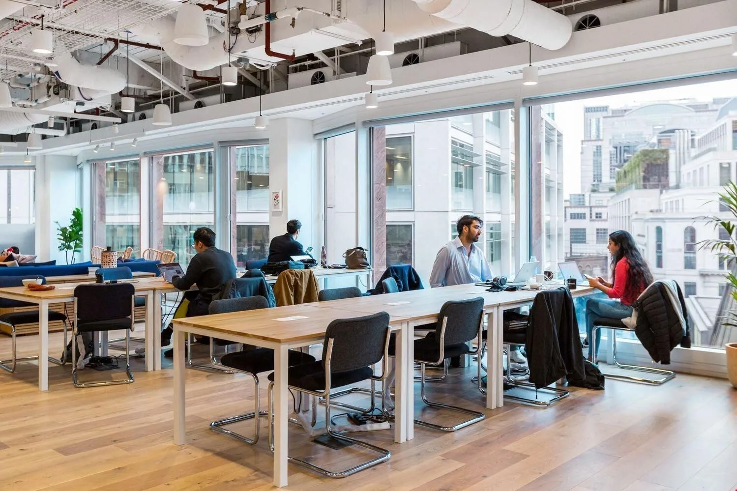 WeWork 2 Minster Court, Open-plan office, London