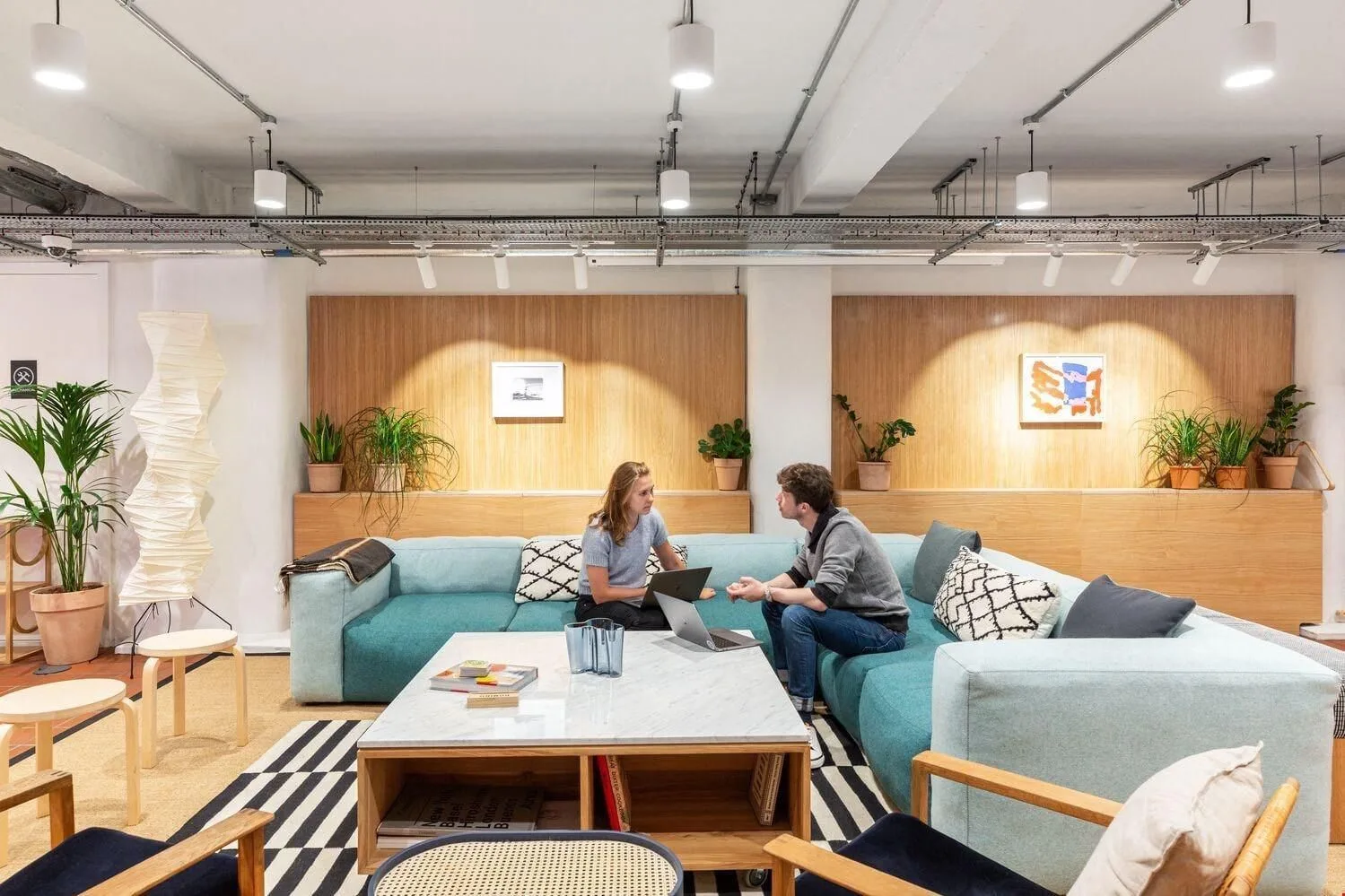 WeWork 21 Soho Square, Espace détente, Londres