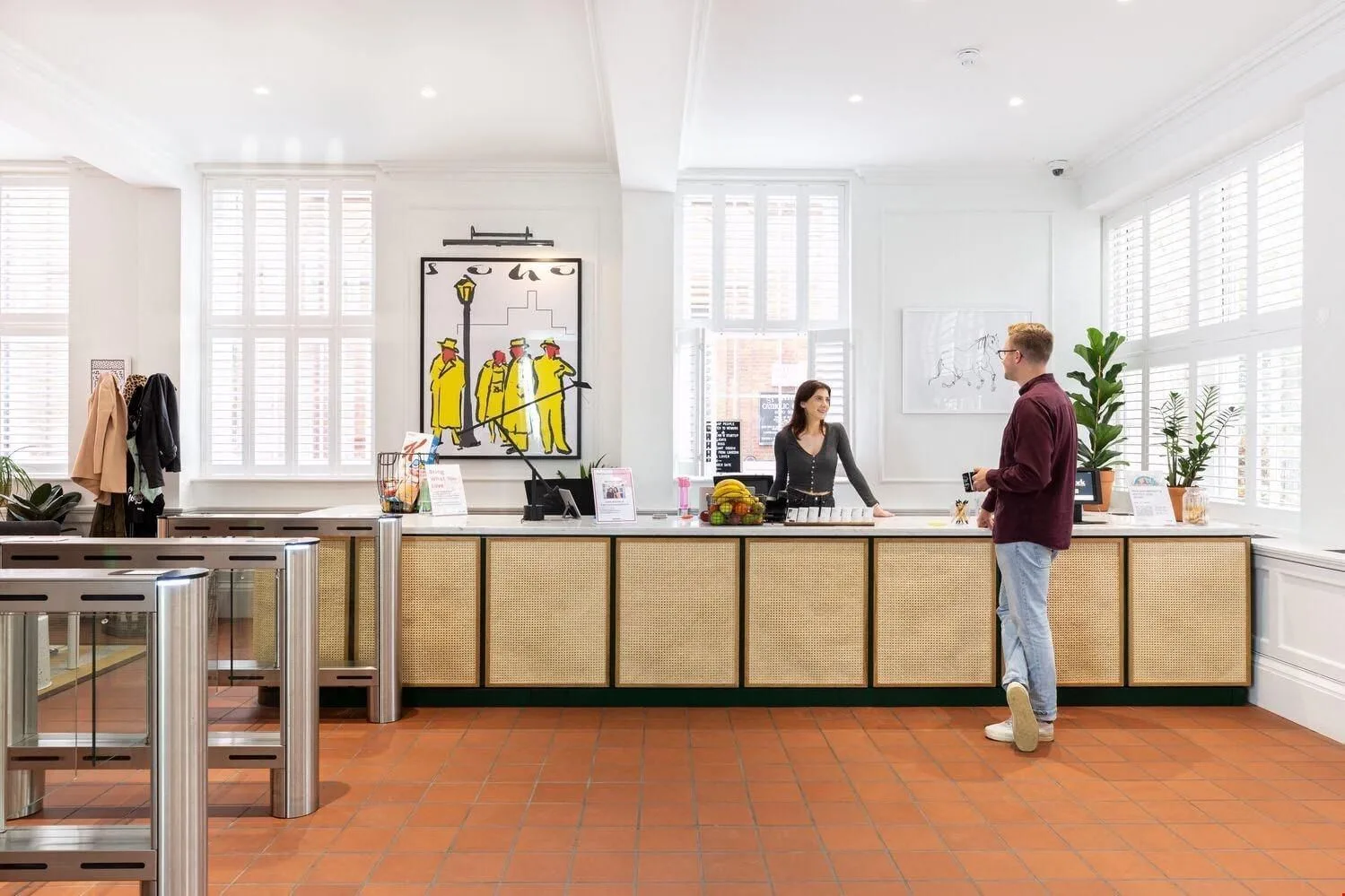 WeWork 21 Soho Square, Réception, Londres