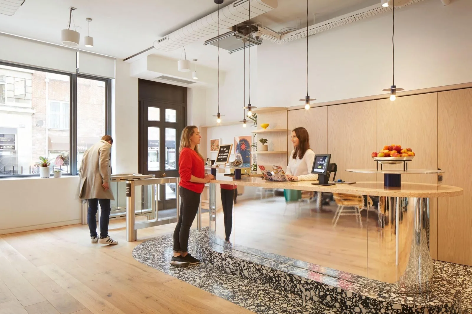 WeWork 26 Hatton Garden, Reception, London