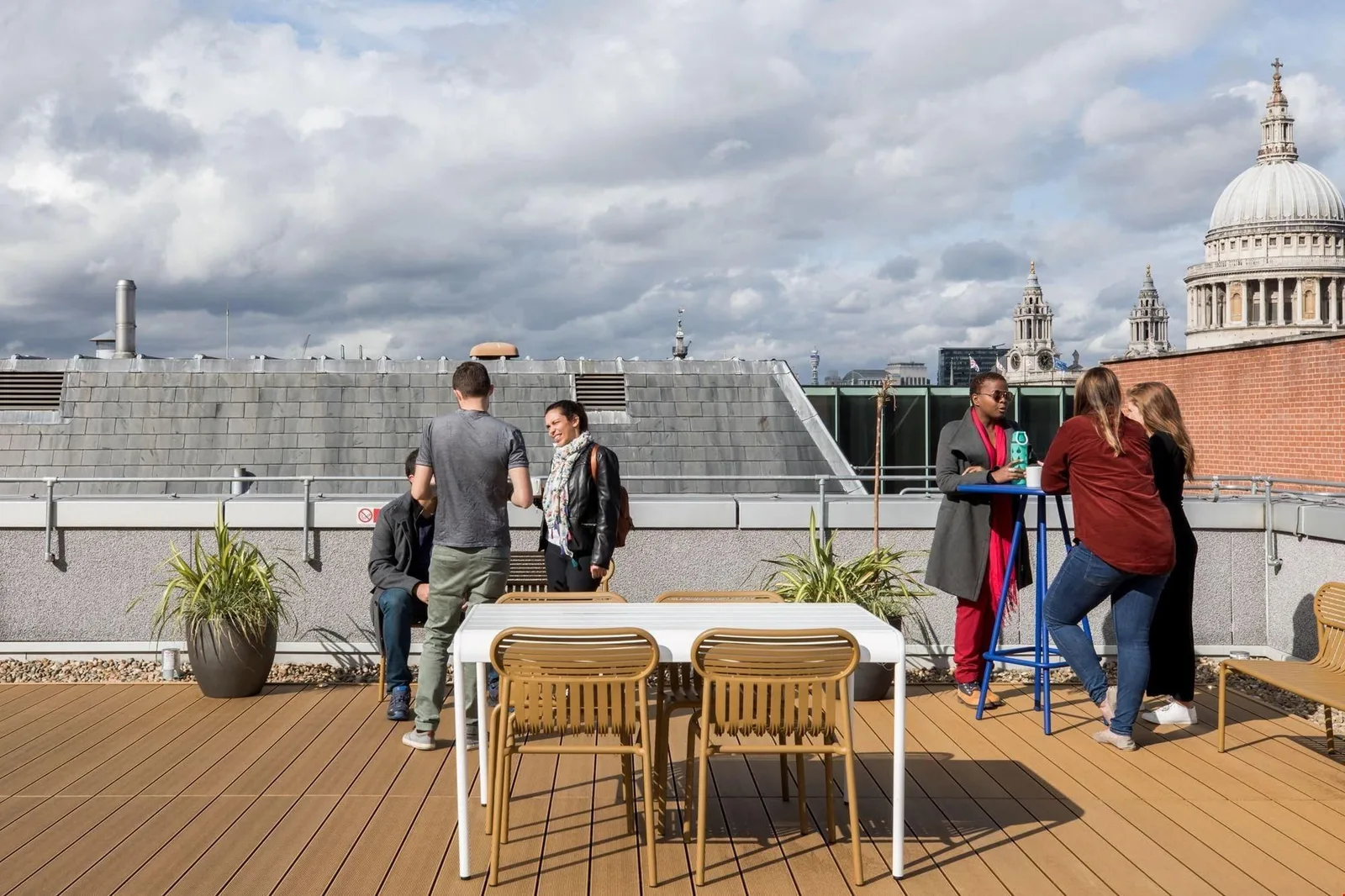 WeWork 33 Queen Street, Terrasse et espace extérieur, Londres