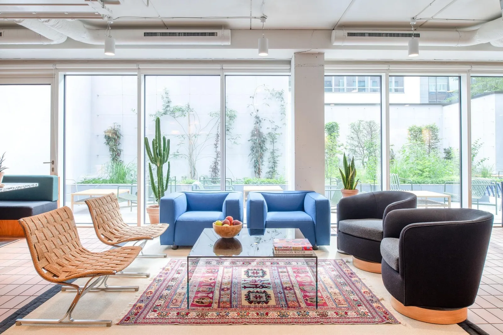 WeWork Commerce, Loungeruimte, Brussel