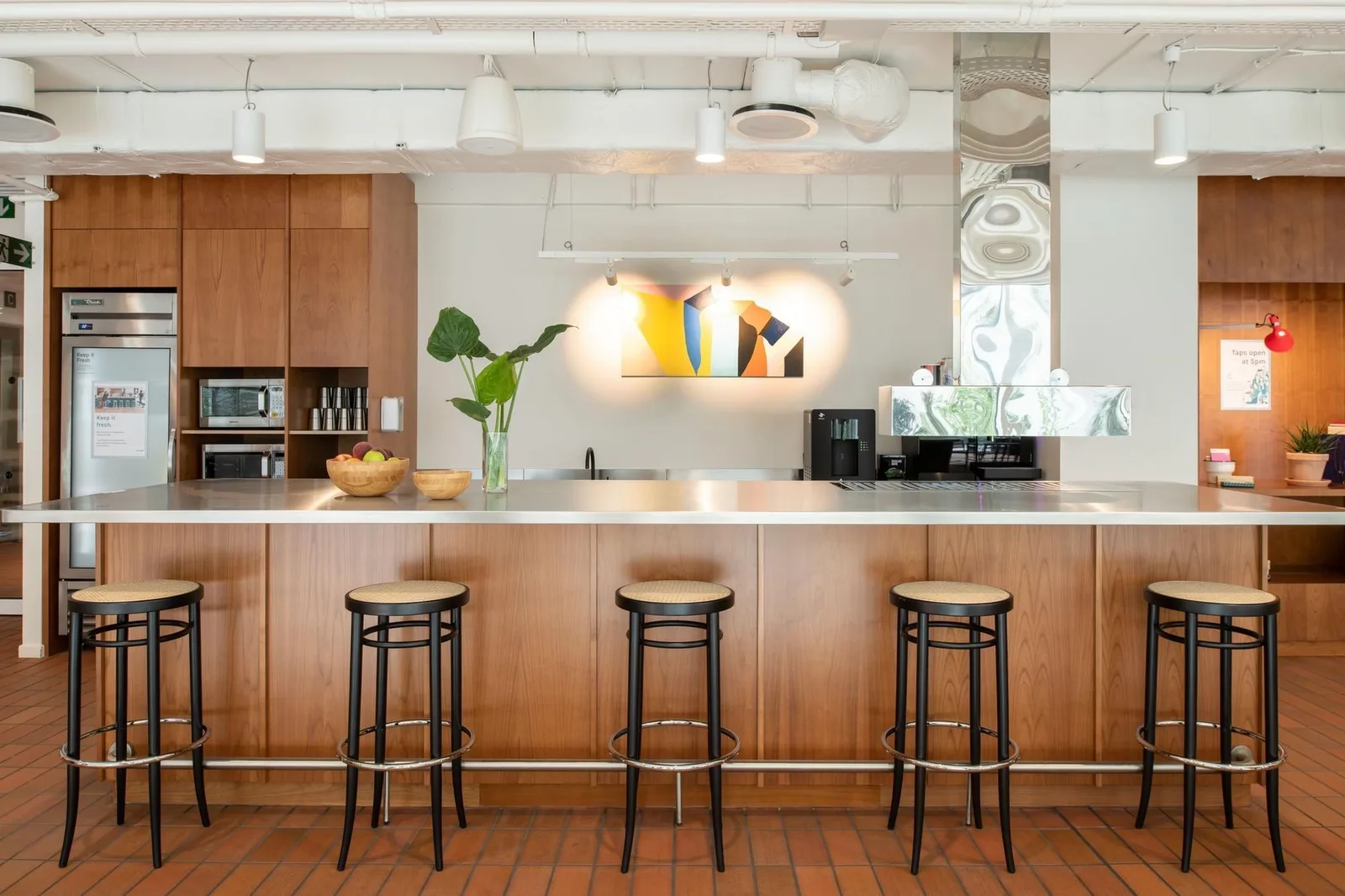WeWork Commerce, Keuken, Brussel