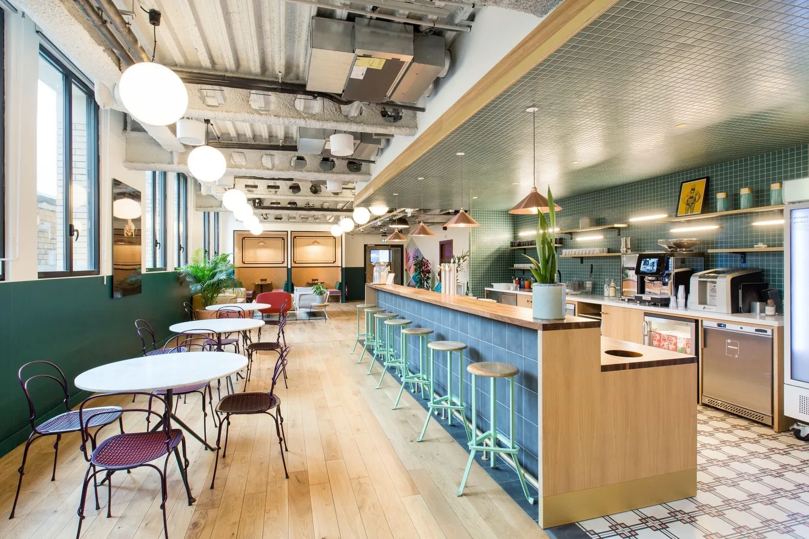 WeWork Lafayette, Kantine, Paris 9e