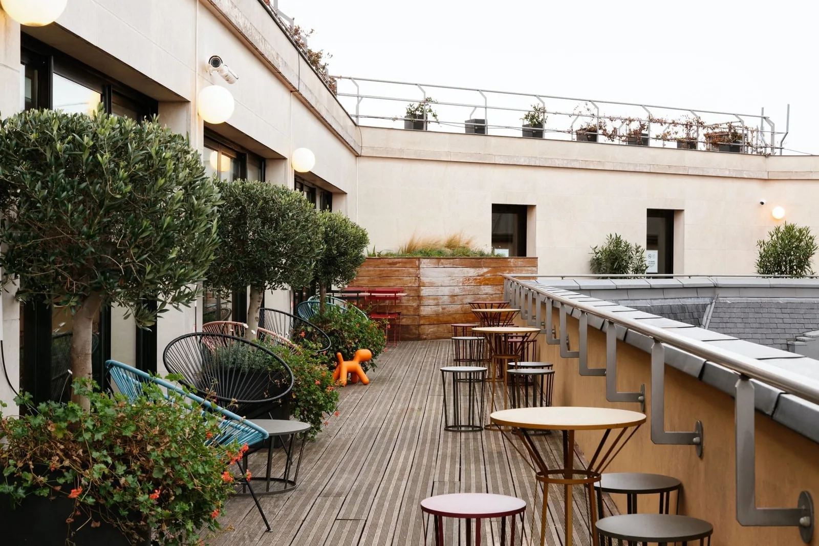 WeWork Lafayette, Terrasse und Außenbereich, Paris 9e