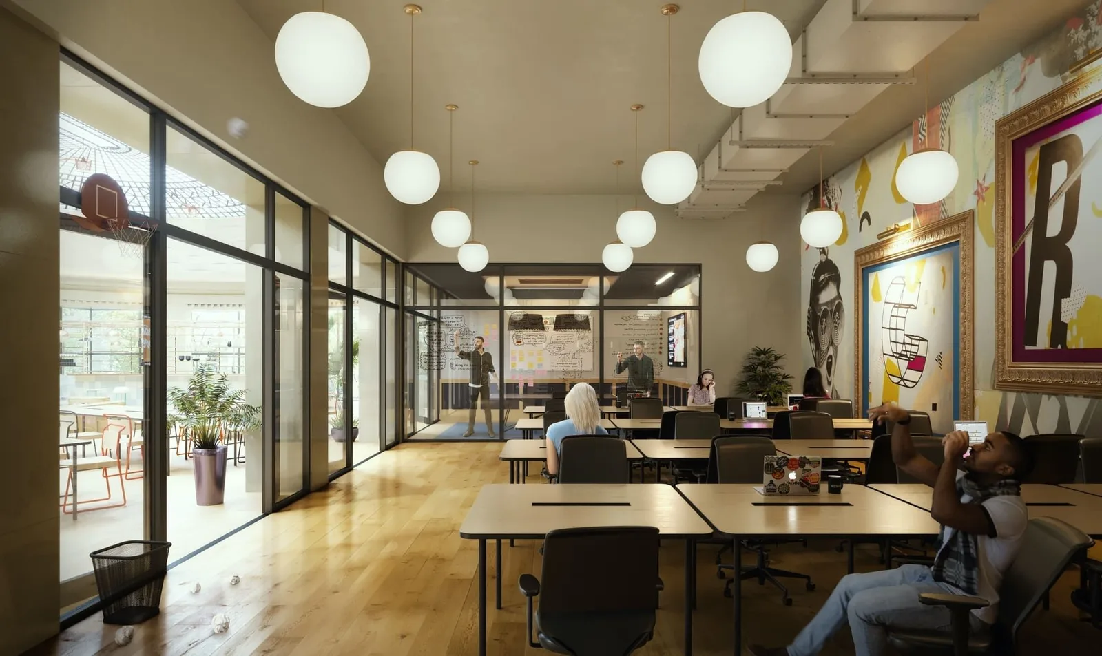 WeWork Lafayette, Großraumbüro, Paris 9e