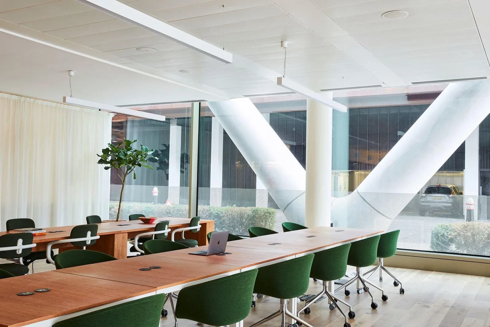 WeWork Moor Place, Open-plan office, London