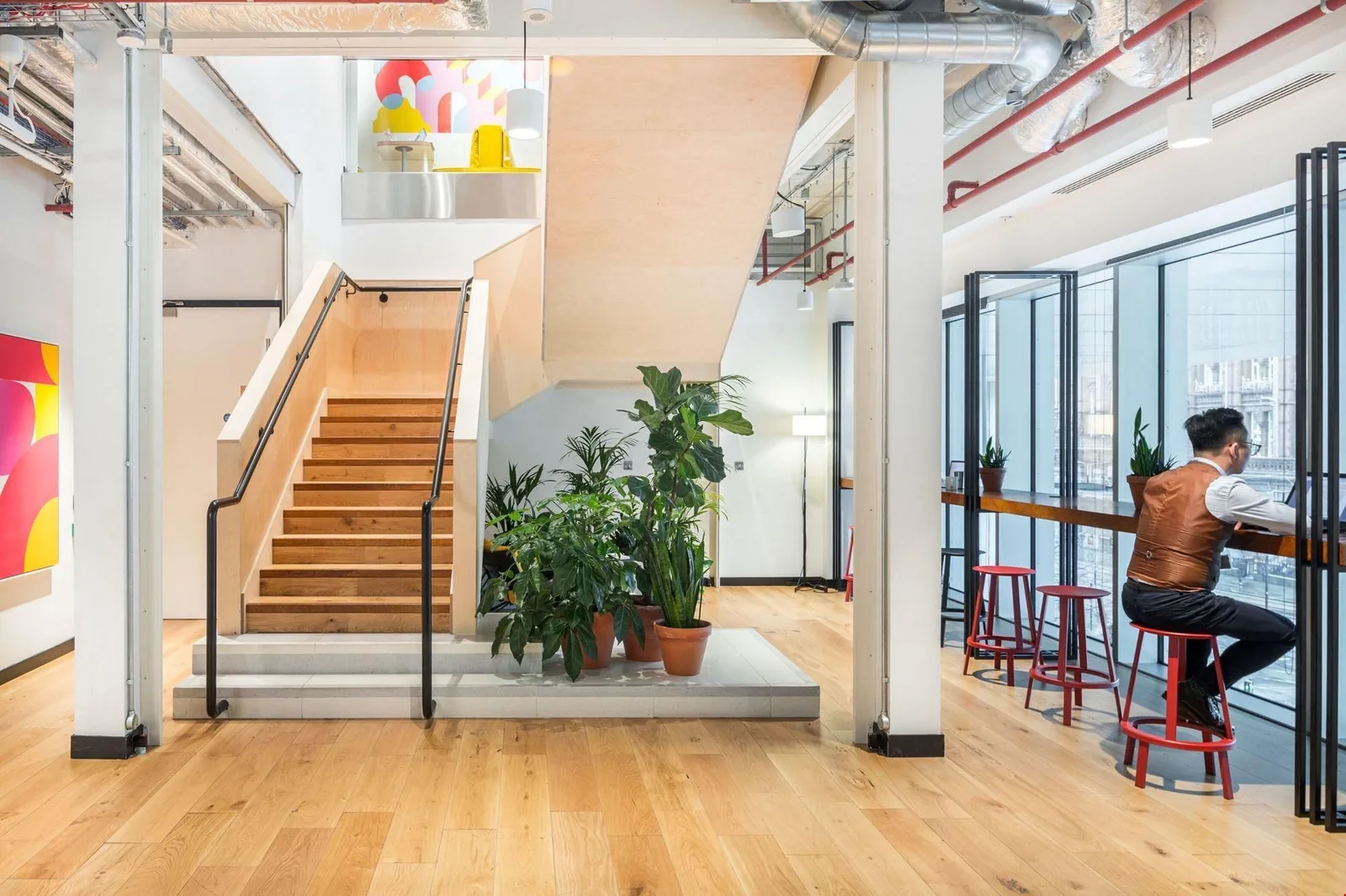 WeWork One St Peter's Square, Espace commun, Manchester